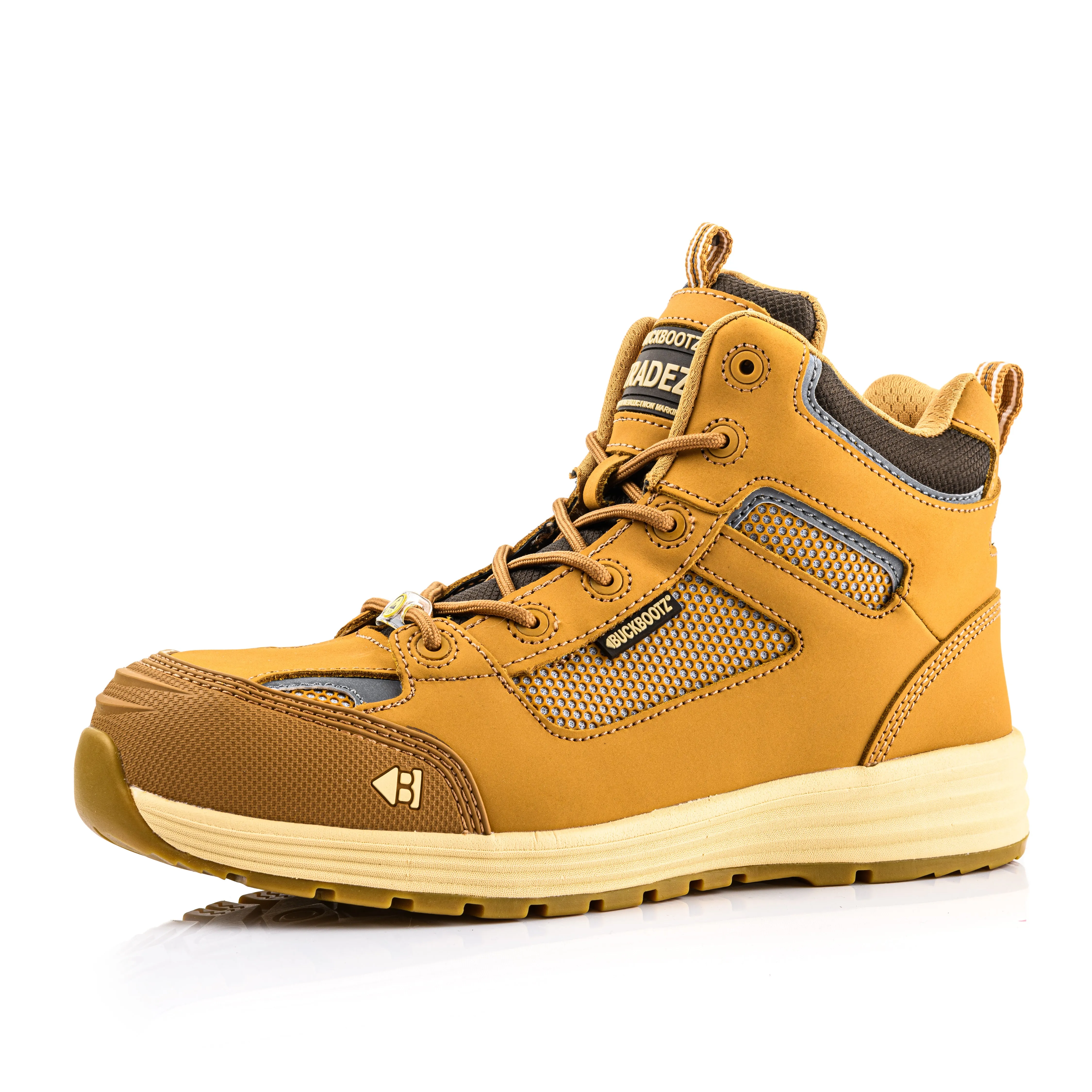 Buckbootz BAZ Lightweight Safety Lace Boots