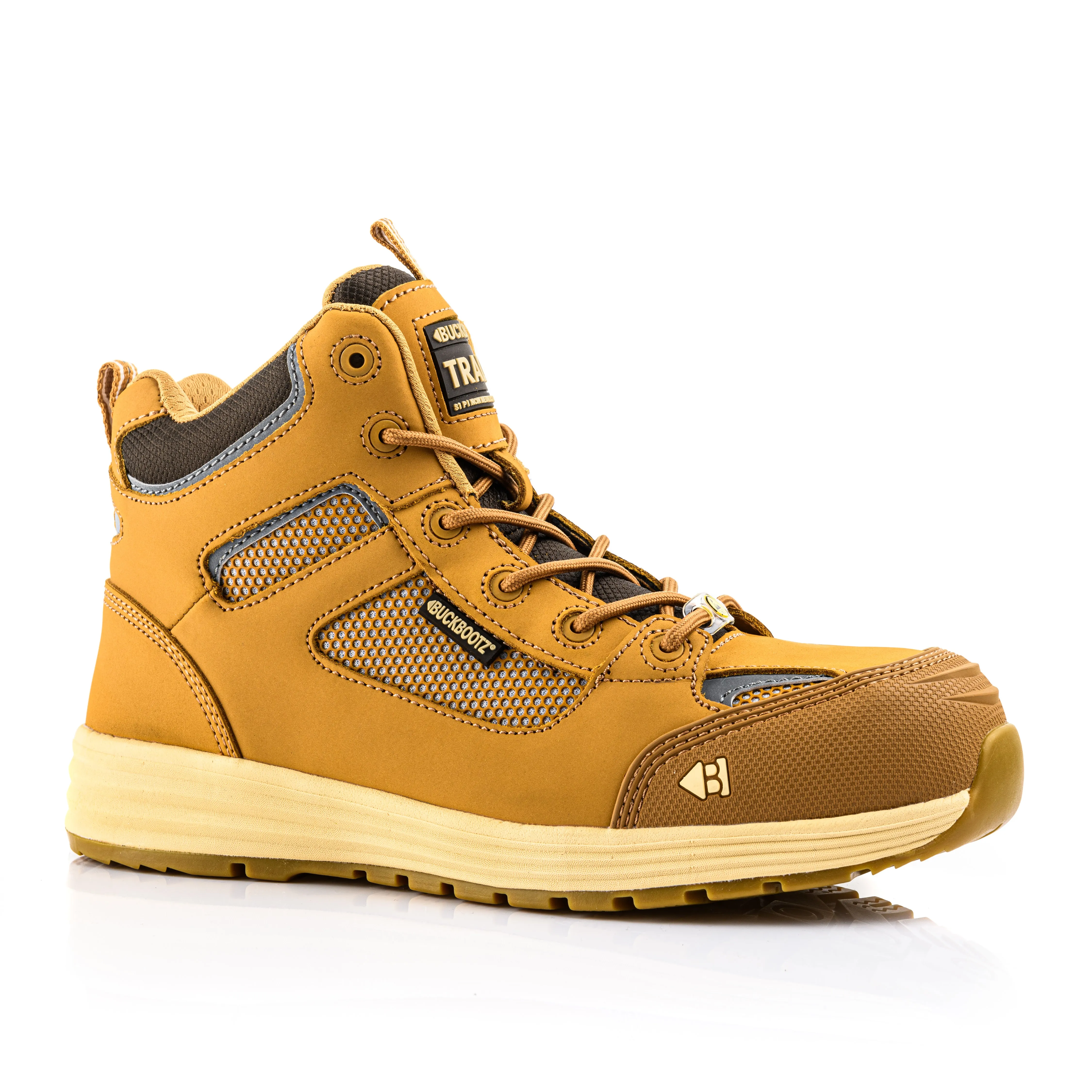 Buckbootz BAZ Lightweight Safety Lace Boots
