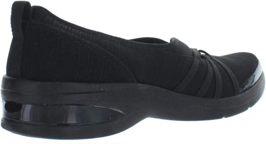Bzees Womens Rosie Shimmer Slip-On