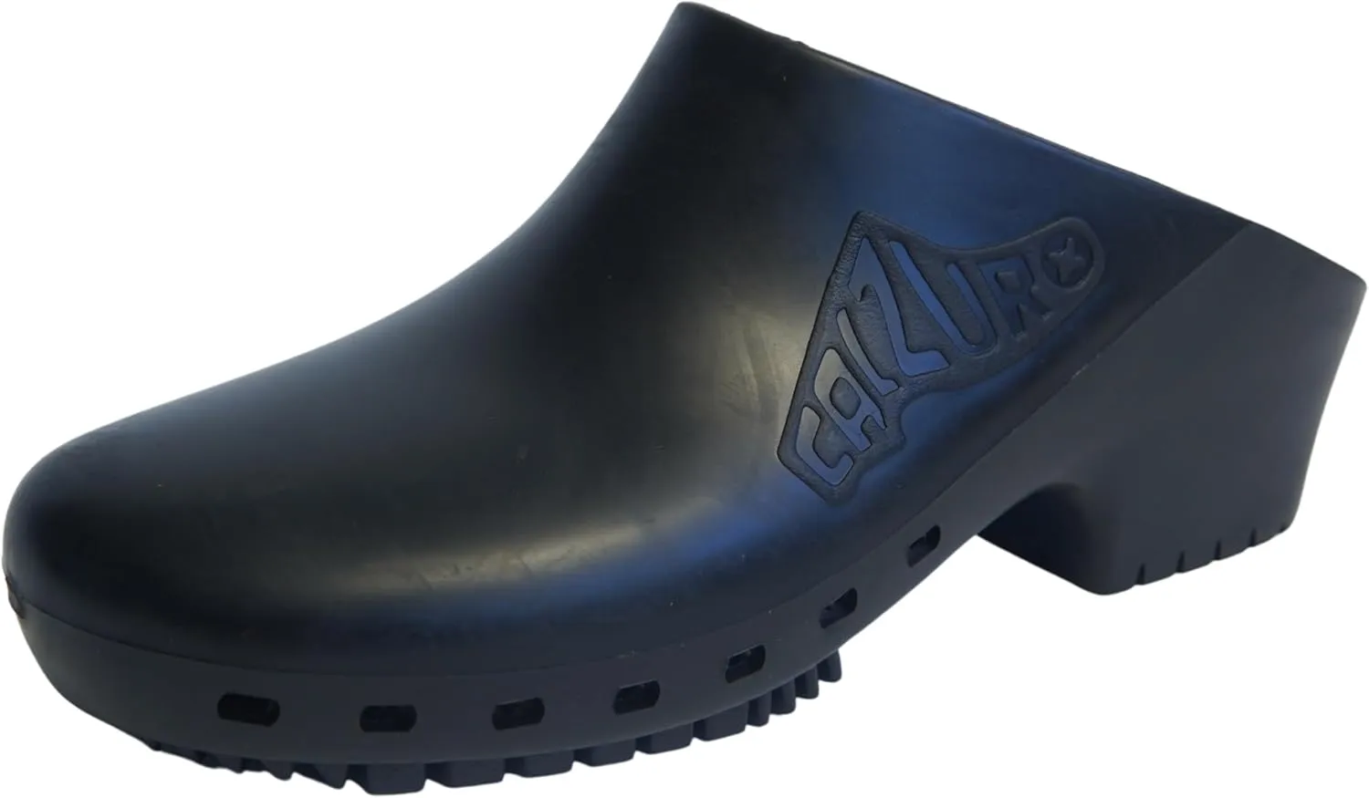 CALZURO Classic Work Clogs Without Holes - Unisex Nursing Clogs - Non Slip Shoes - Autoclavable Rubber Kitchen Shoes for Women and Men -