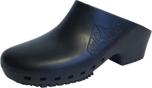 CALZURO Classic Work Clogs Without Holes - Unisex Nursing Clogs - Non Slip Shoes - Autoclavable Rubber Kitchen Shoes for Women and Men -