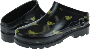 Capelli New York Ladies Modern Printed Slip On Rain Clogs