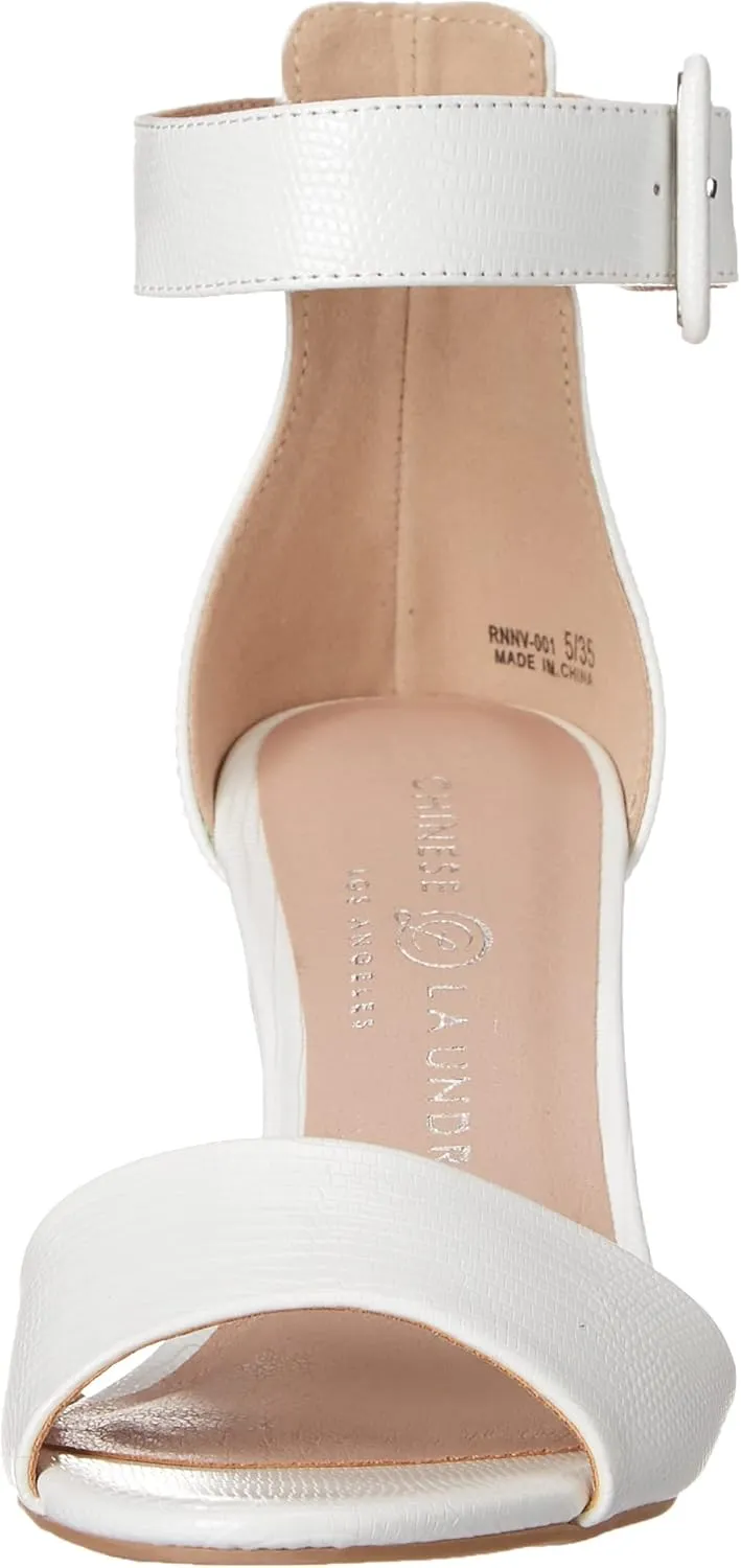 Chinese Laundry Women's Raisie Vinyl Heeled Sandal