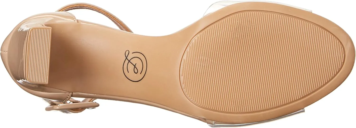 Chinese Laundry Women's Raisie Vinyl Heeled Sandal