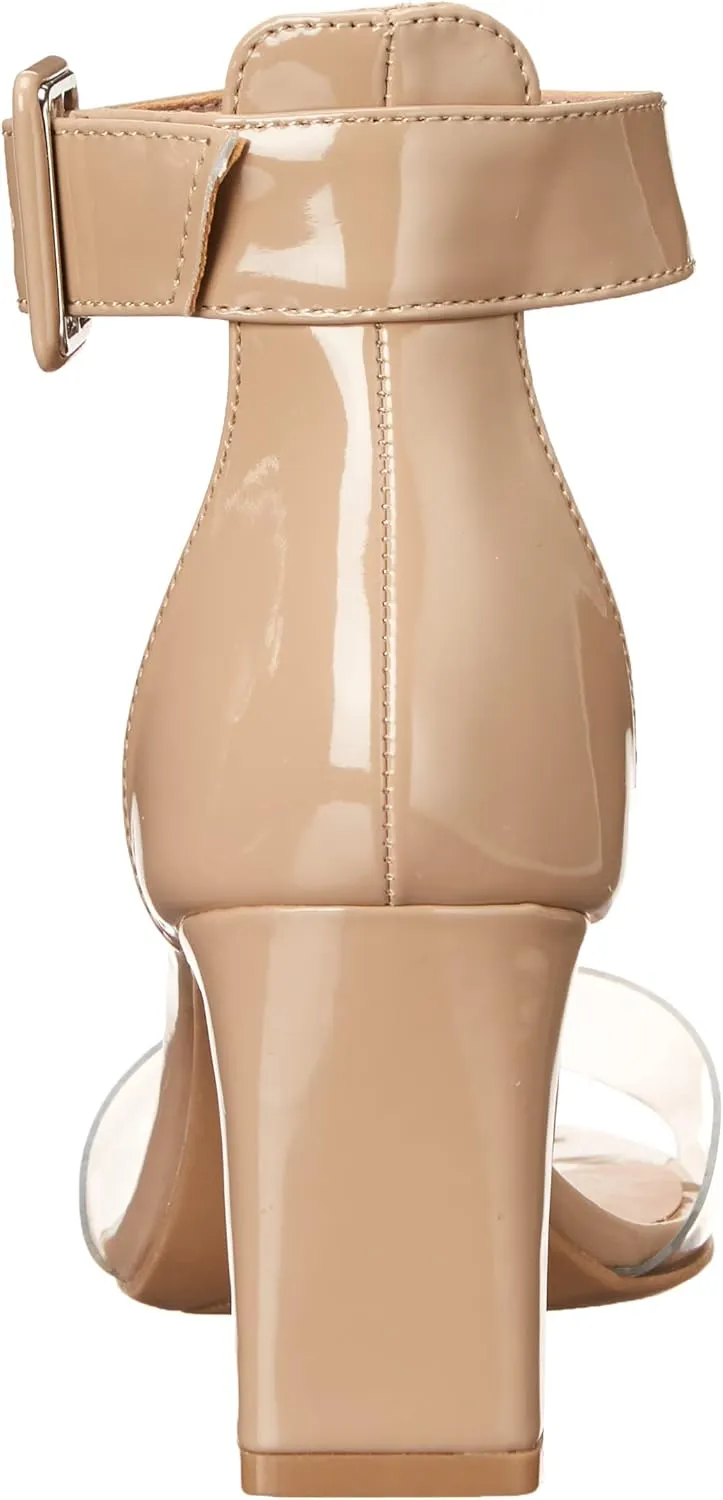 Chinese Laundry Women's Raisie Vinyl Heeled Sandal