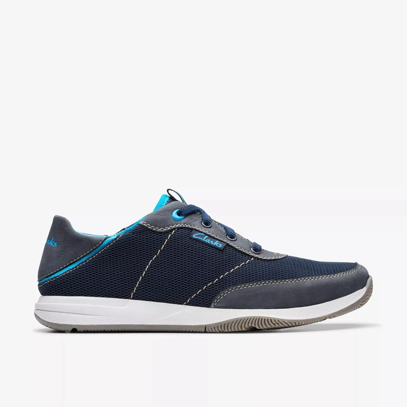 Clarks Men's Sailview Sport Navy Combi 26182002
