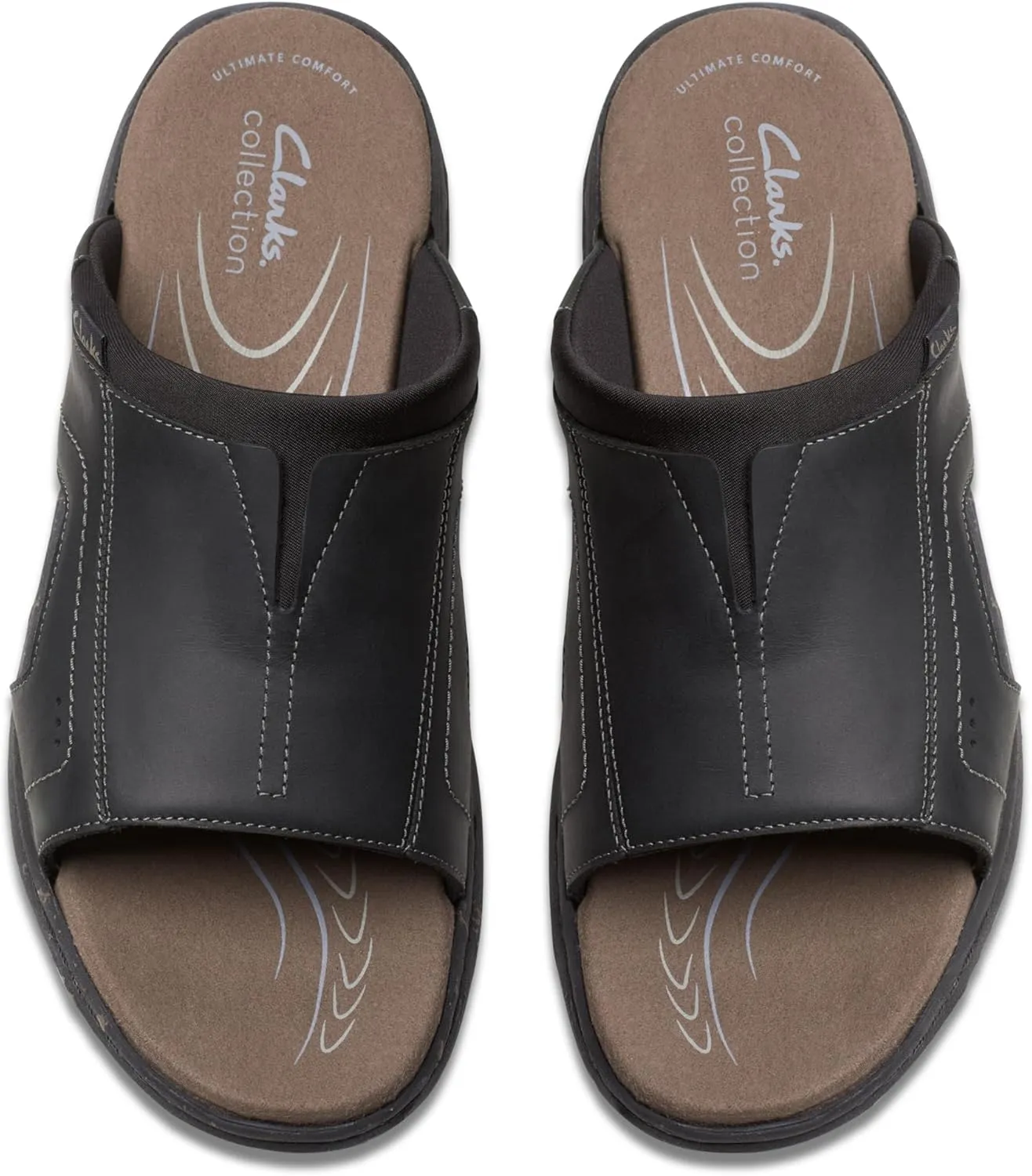 Clarks Men's Walkford Band Slide Sandal