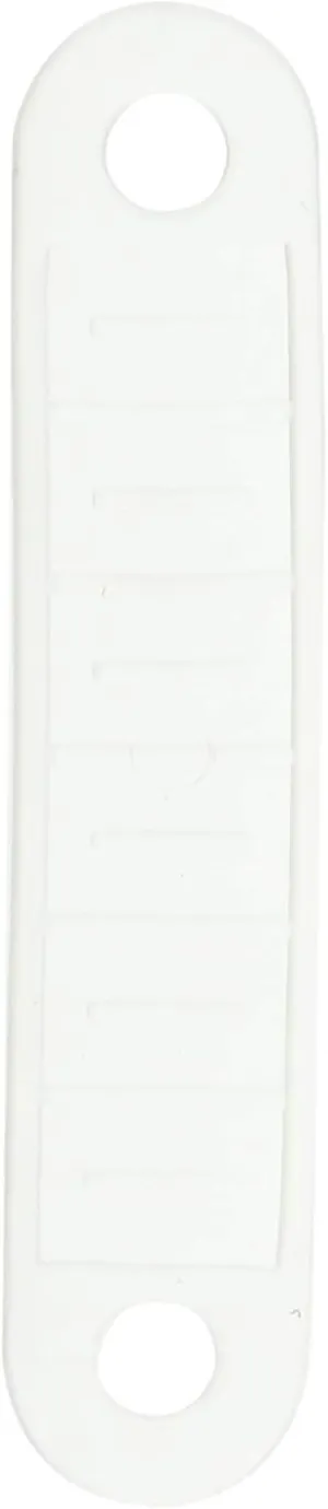 Clear Rubber Kant Slips, Non-Slip Grips designed to fit all Standard Top Hangers (Box of 100) by The Great American Hanger Company