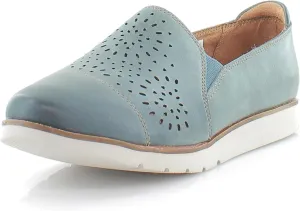 Cobb Hill Laci Gore Slip-On Teal 10 D - Wide