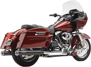 COBRA RPT 3" Mufflers - Black - '95-'16 Bagger 6070RB