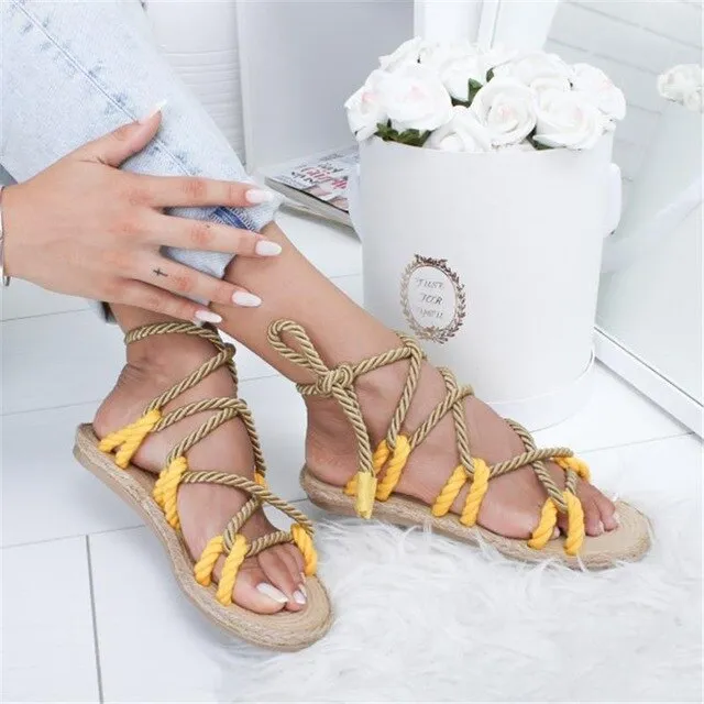 Colorful Strappy Sandals