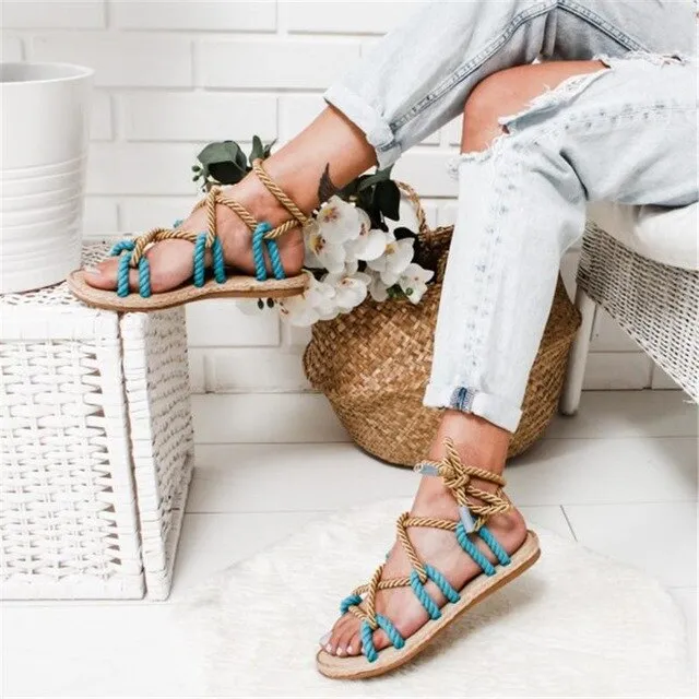 Colorful Strappy Sandals