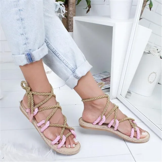 Colorful Strappy Sandals