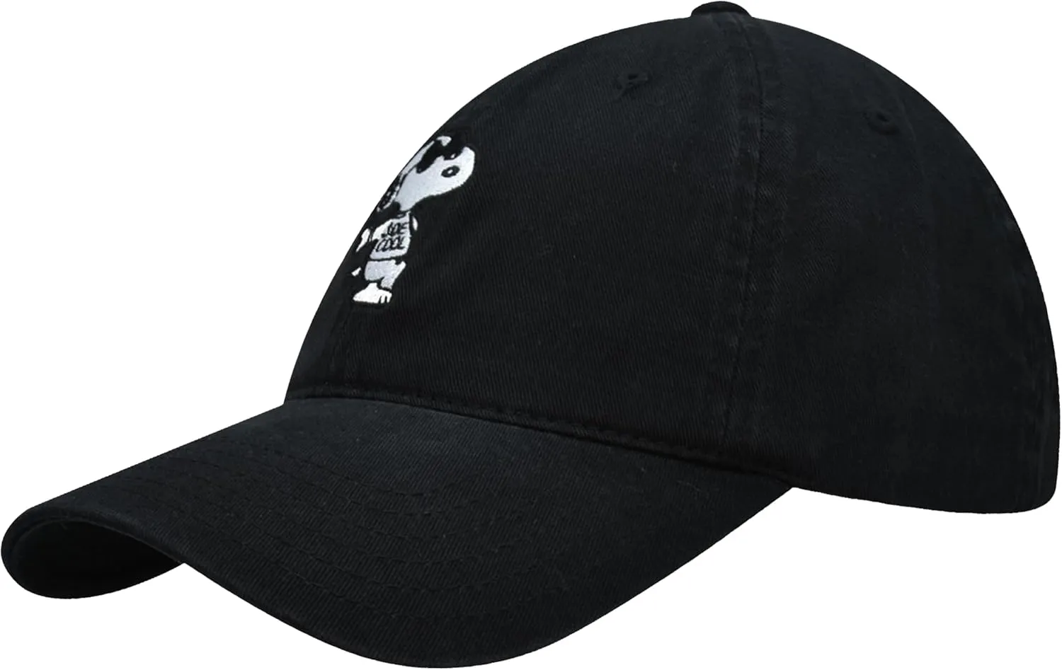 Concept One Peanuts Snoopy Dad Hat, Adult Baseball Cap with Curved Brim