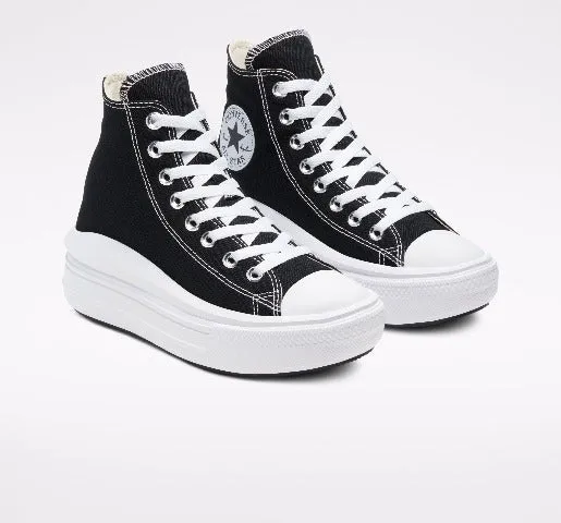 Converse All Star Platform Move Canvas High Top - Black