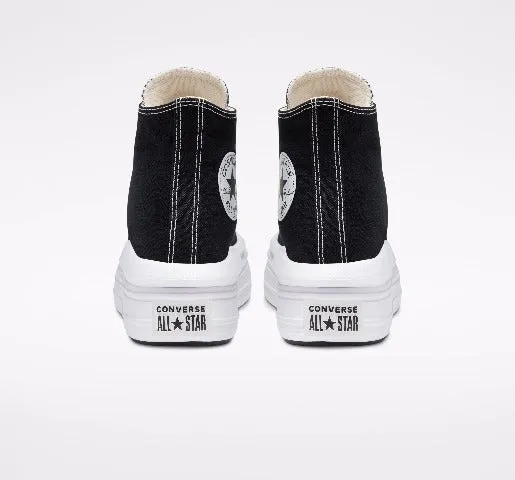 Converse All Star Platform Move Canvas High Top - Black