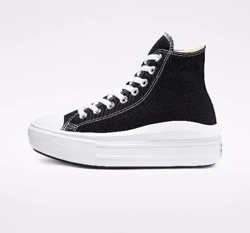 Converse All Star Platform Move Canvas High Top - Black