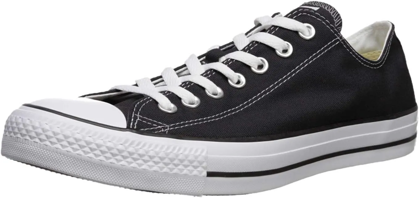 Converse Unisex's Low and Slip-on, Black, 36 EU