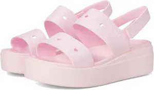 Crocs Women's Brooklyn 4u Low Wedges Sandal