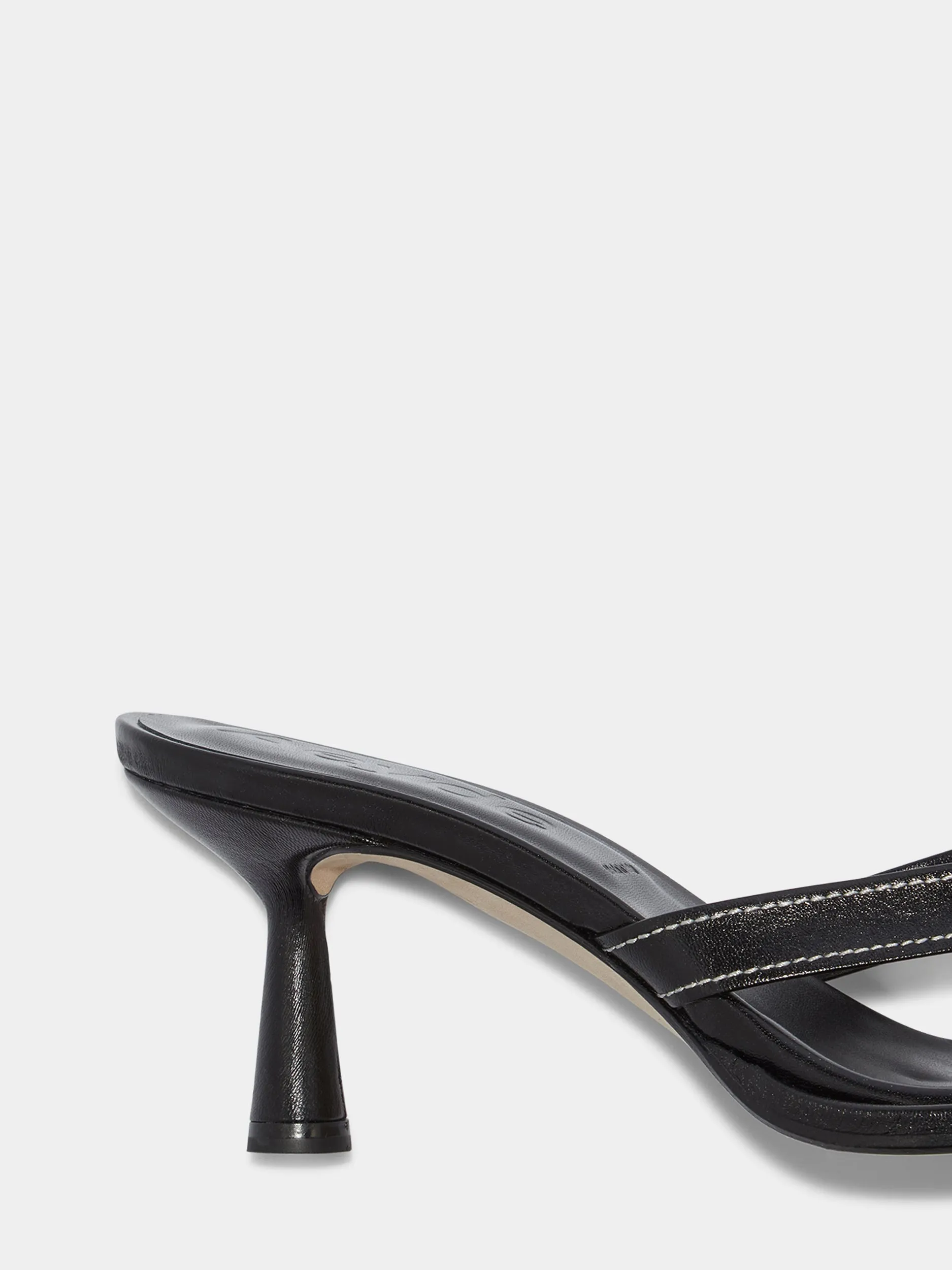 Daphne Leather Toe-Post Sandals
