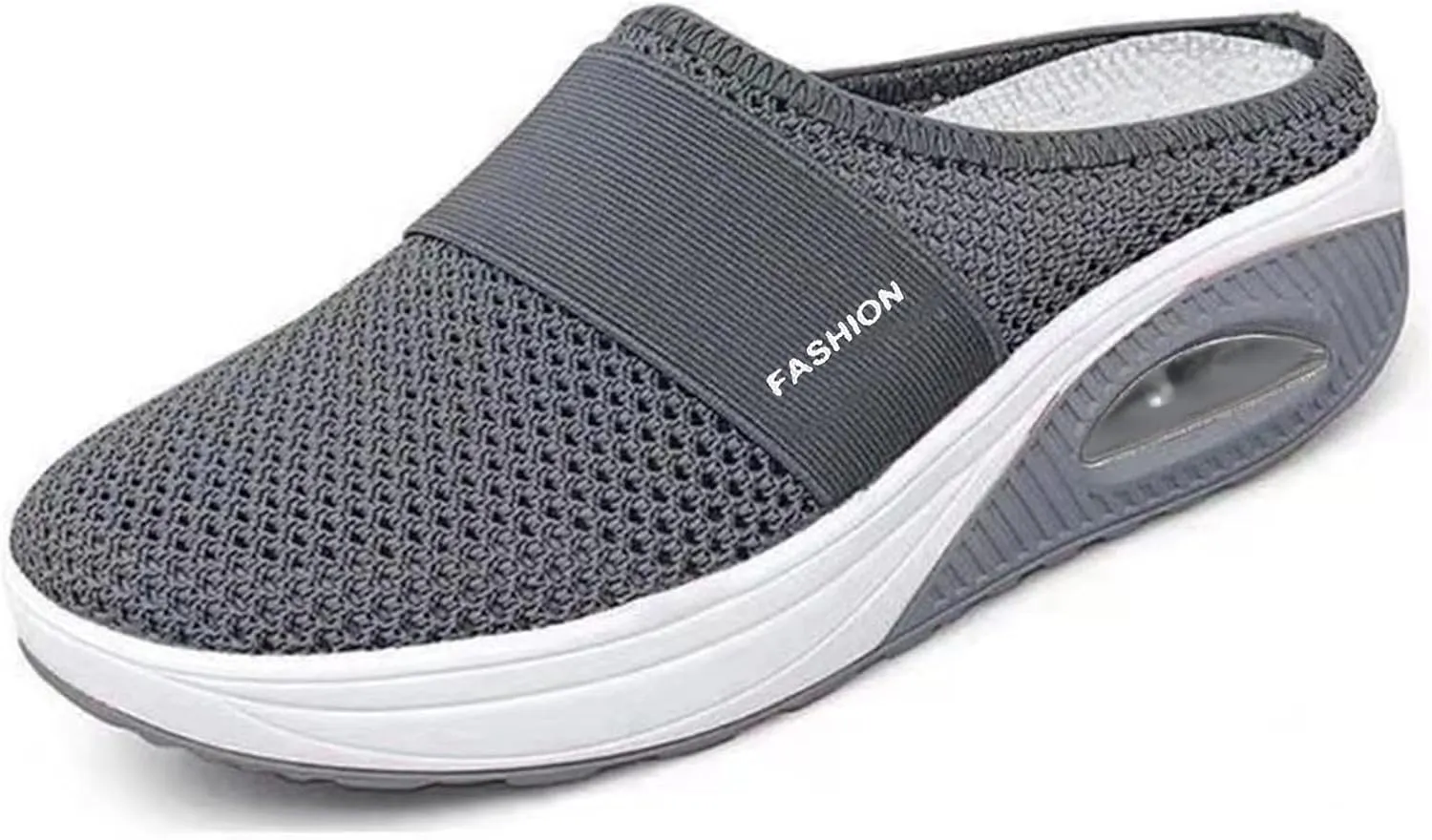 Diabetic Air-Cushion Slip-On Walking Shoes, Orthopedic Diabetic Slippers, with Arch-Support for Women