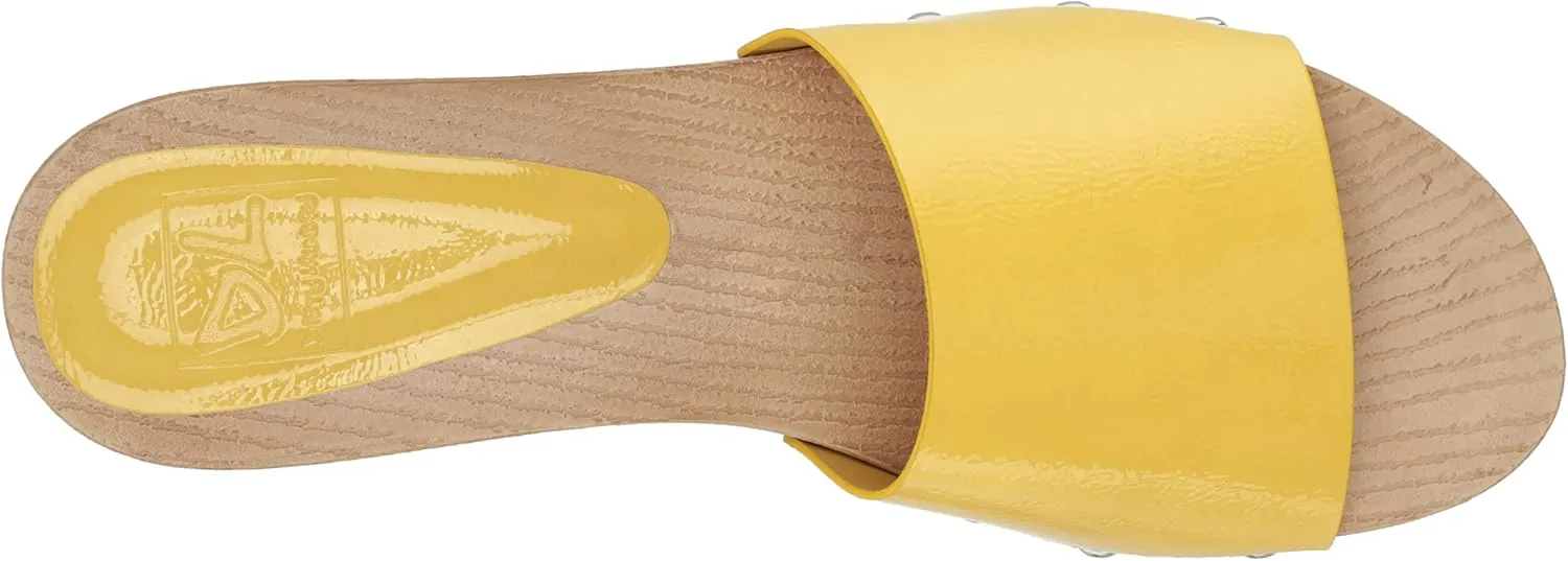Dirty Laundry Women's Heidii Cloudy Patent Slide Sandal
