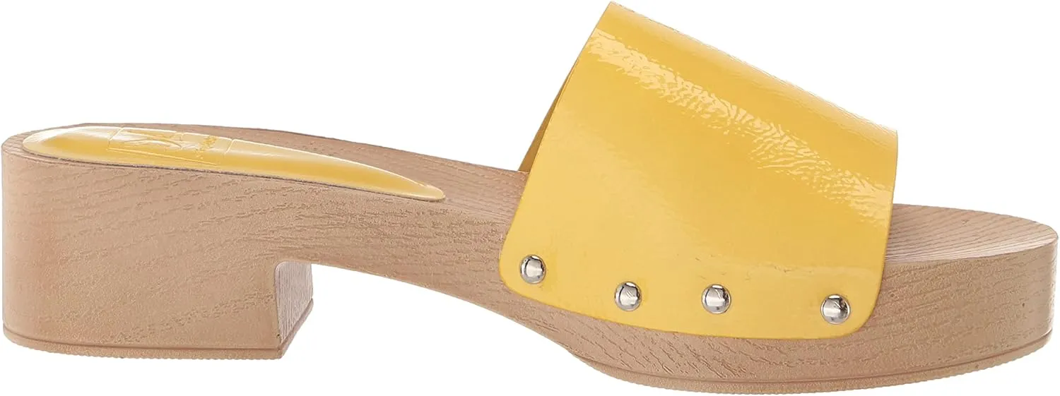 Dirty Laundry Women's Heidii Cloudy Patent Slide Sandal