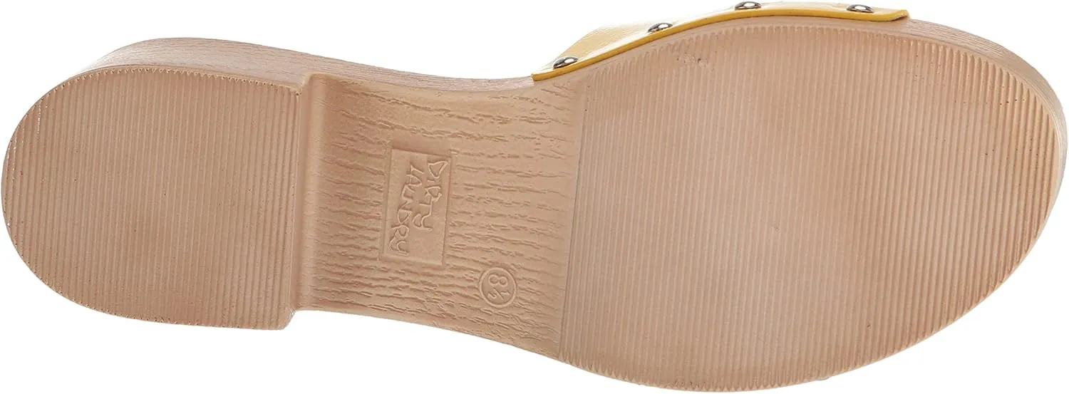 Dirty Laundry Women's Heidii Cloudy Patent Slide Sandal