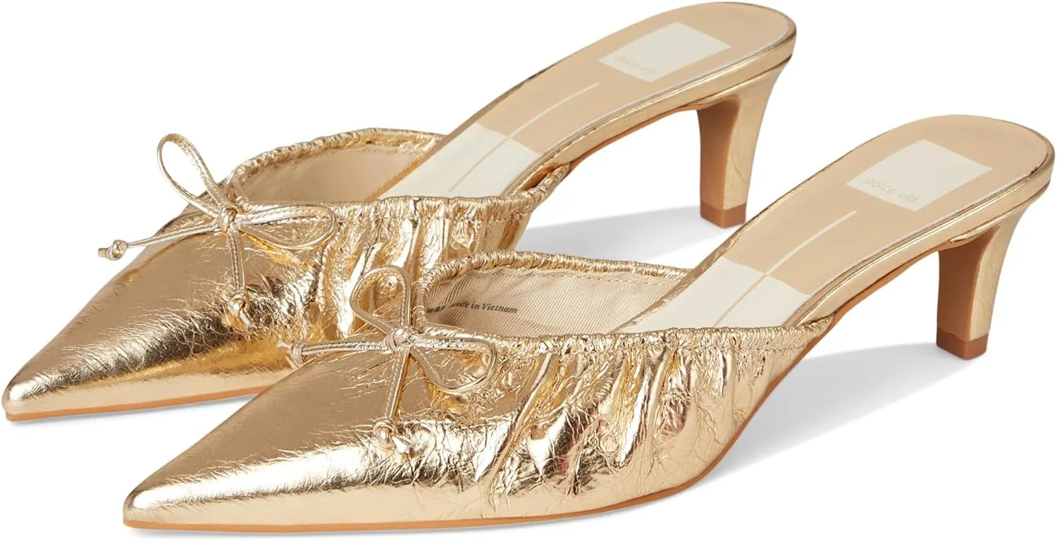 Dolce Vita Women's Kairi Mid Pointed Toe Heels