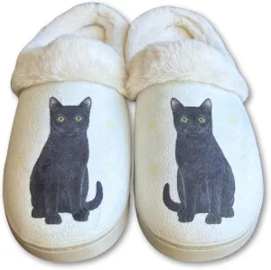 E&S Pets Snugg Slippers for Pet Lovers - Memory Foam House Slippers for Women - Plush Faux Fur Lining - Non-Slip Sole - 32 Dog and Cat Breeds