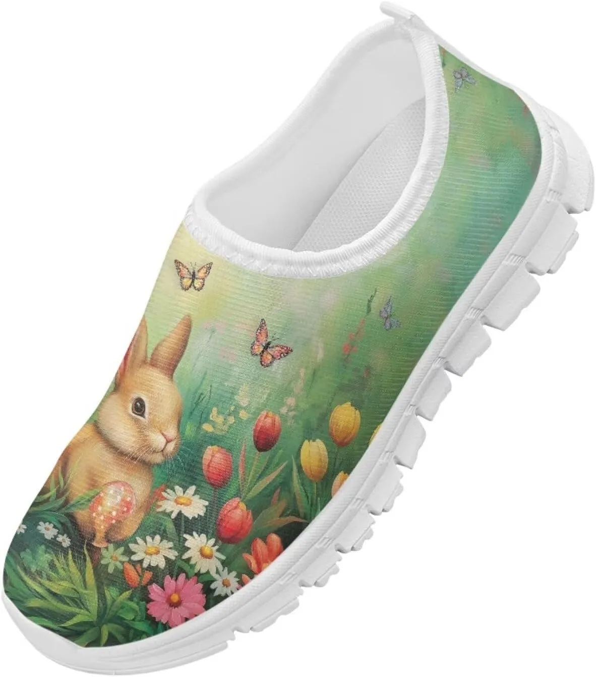 Eater Shoes for Girls Slip On Sneakers Kids Running Shoes Travel Shoes