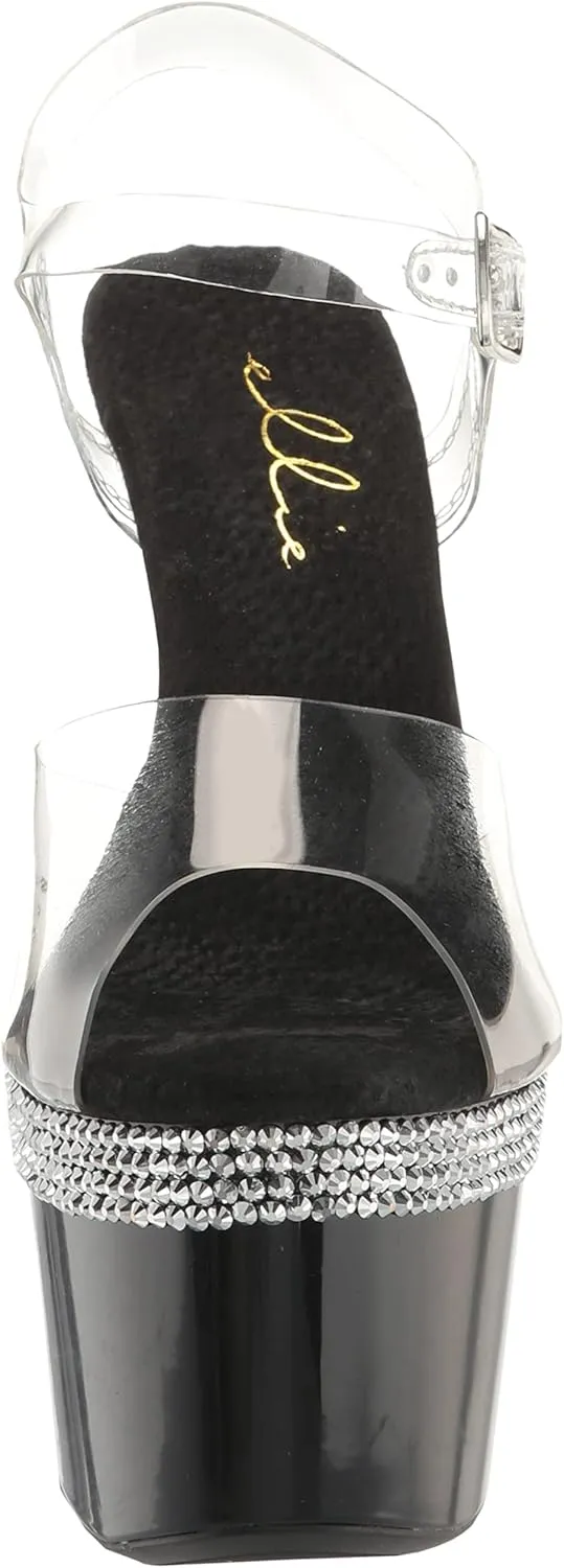 Ellie Shoes Women's 709-hattie Heeled Sandal