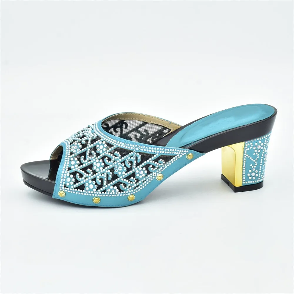 Emelda Grecian Embellished Sandals