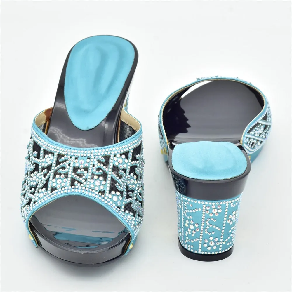 Emelda Grecian Embellished Sandals