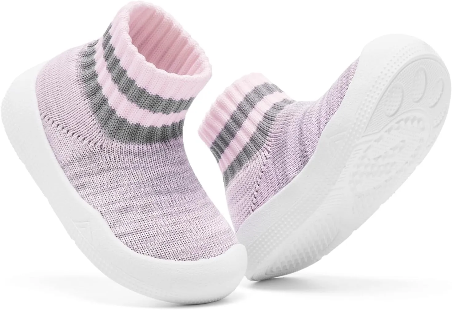 Engtoy Baby Sock Shoes Baby Walking Shoes Infant Non-Slip Breathable Slippers with Soft Rubber Sole Baby Boys Girls Slip On Sneakers