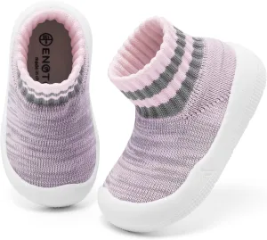 Engtoy Baby Sock Shoes Baby Walking Shoes Infant Non-Slip Breathable Slippers with Soft Rubber Sole Baby Boys Girls Slip On Sneakers