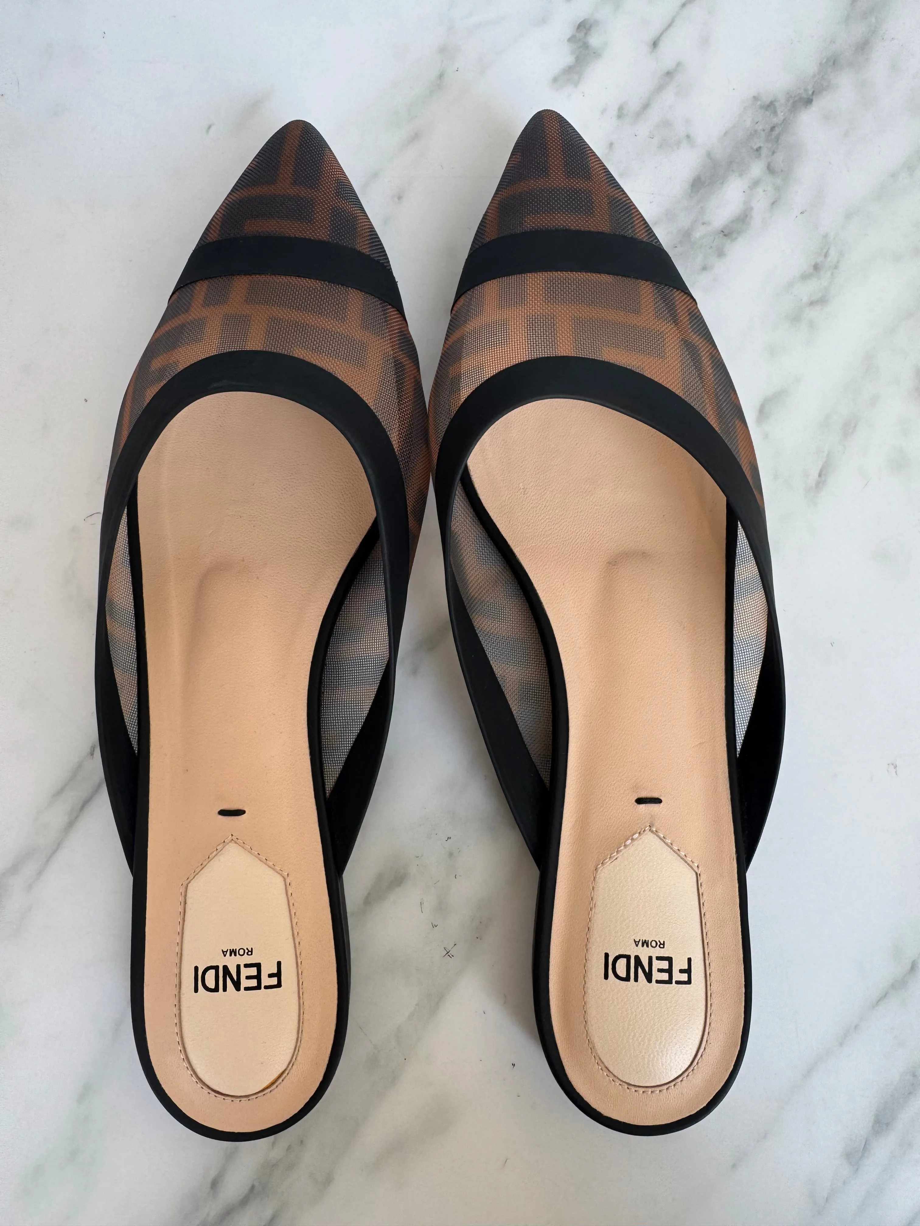 Fendi - FF Mesh Mule