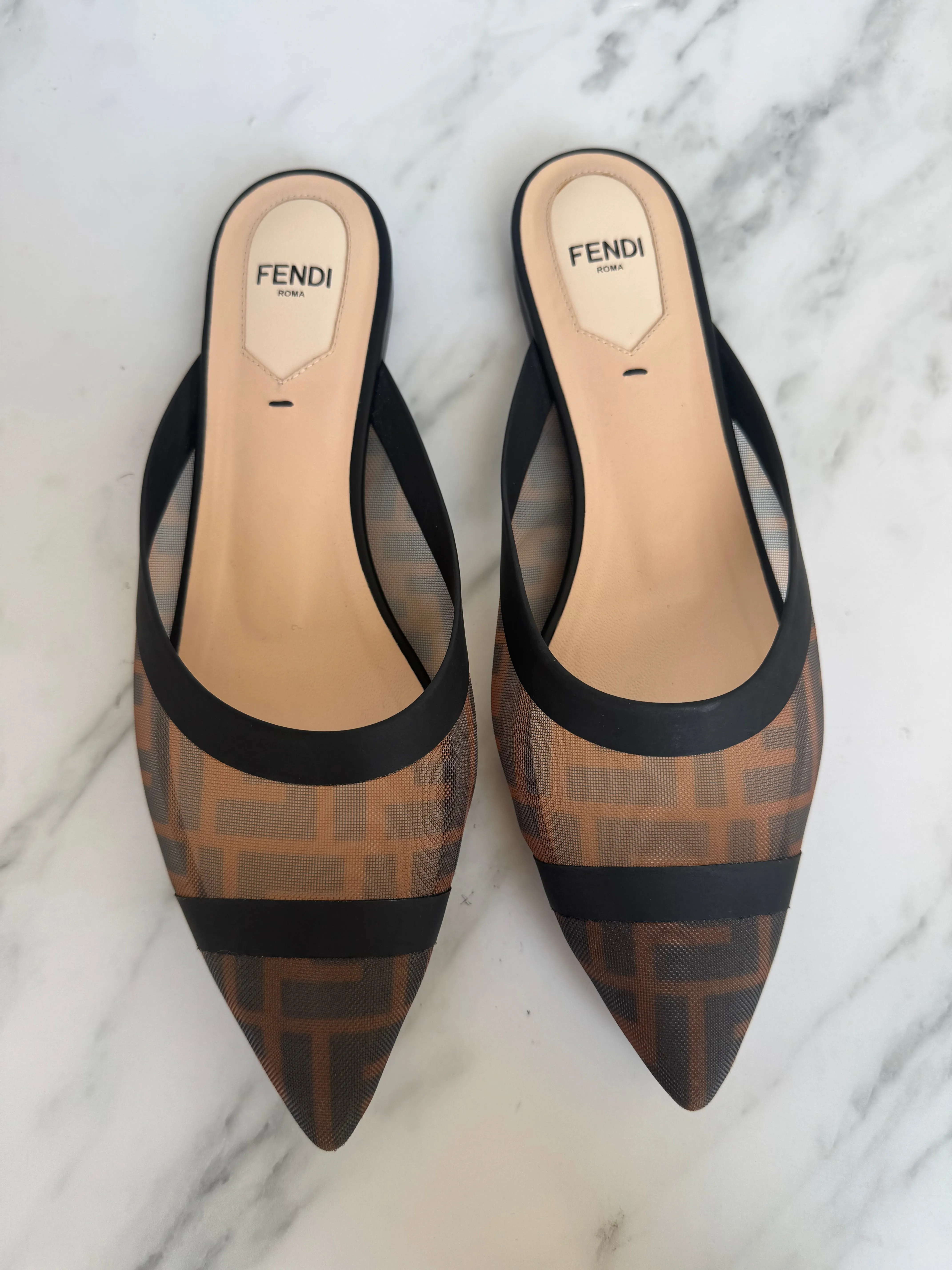 Fendi - FF Mesh Mule