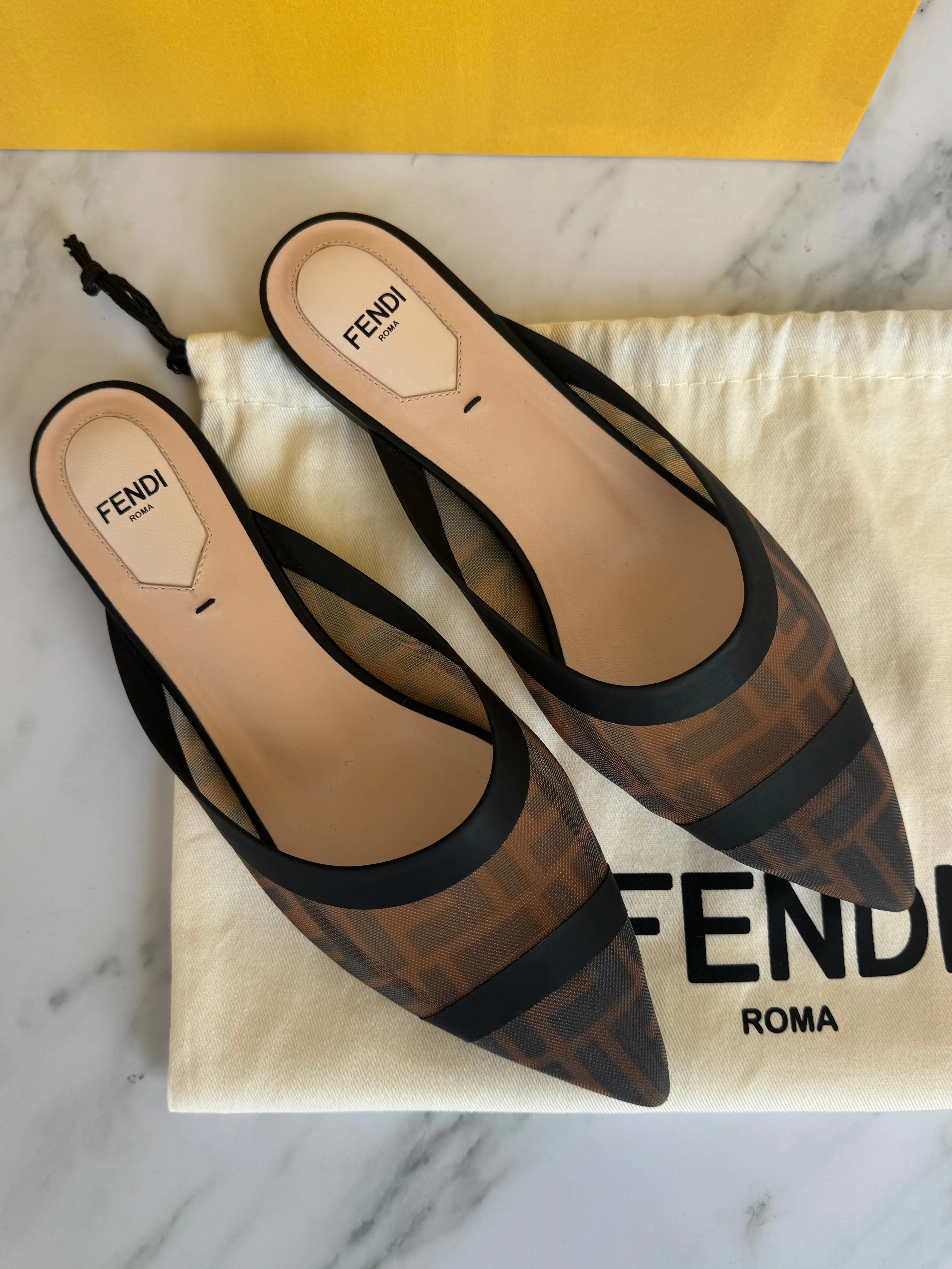 Fendi - FF Mesh Mule