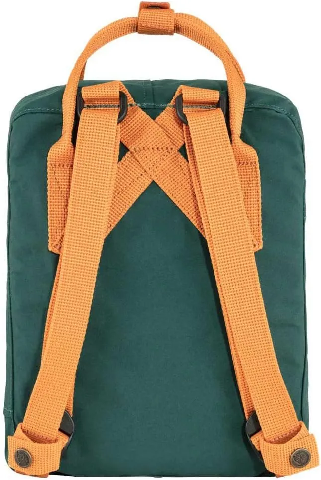 Fjällräven Unisex Kånken Mini Arctic Green/Spicy Orange One Size One Size