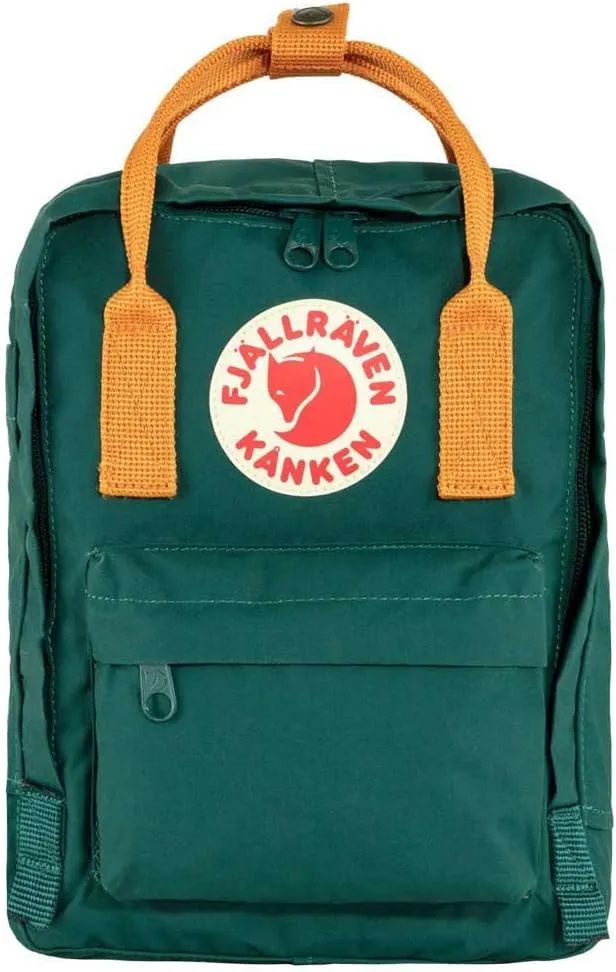 Fjällräven Unisex Kånken Mini Arctic Green/Spicy Orange One Size One Size