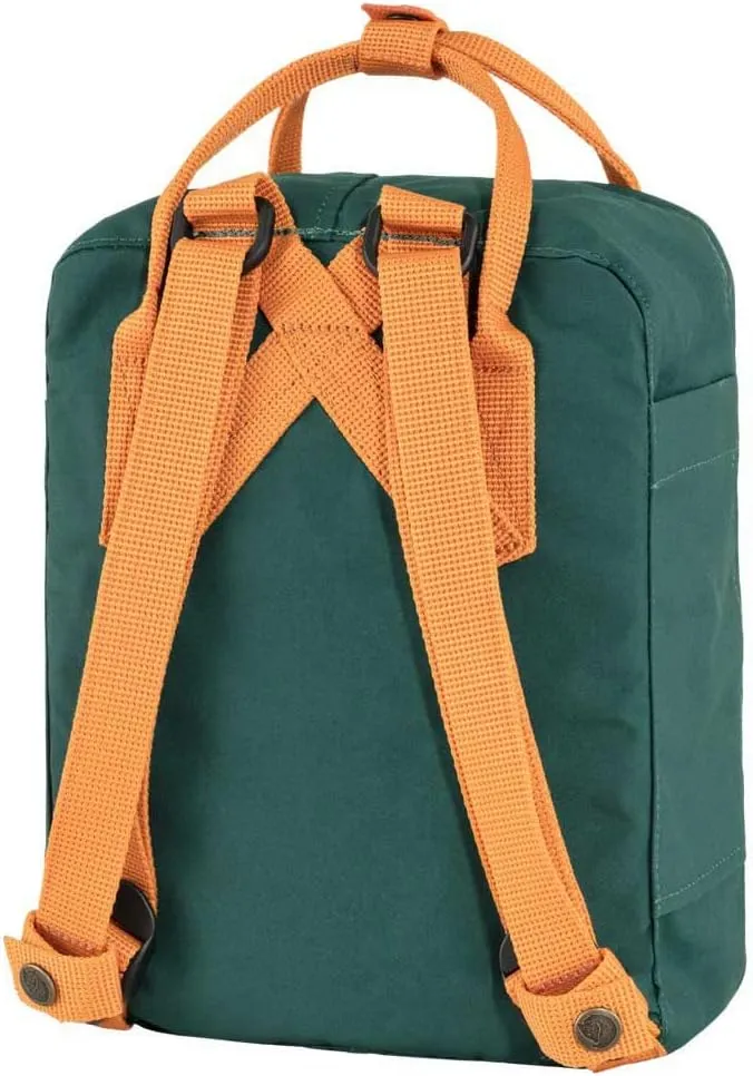 Fjällräven Unisex Kånken Mini Arctic Green/Spicy Orange One Size One Size
