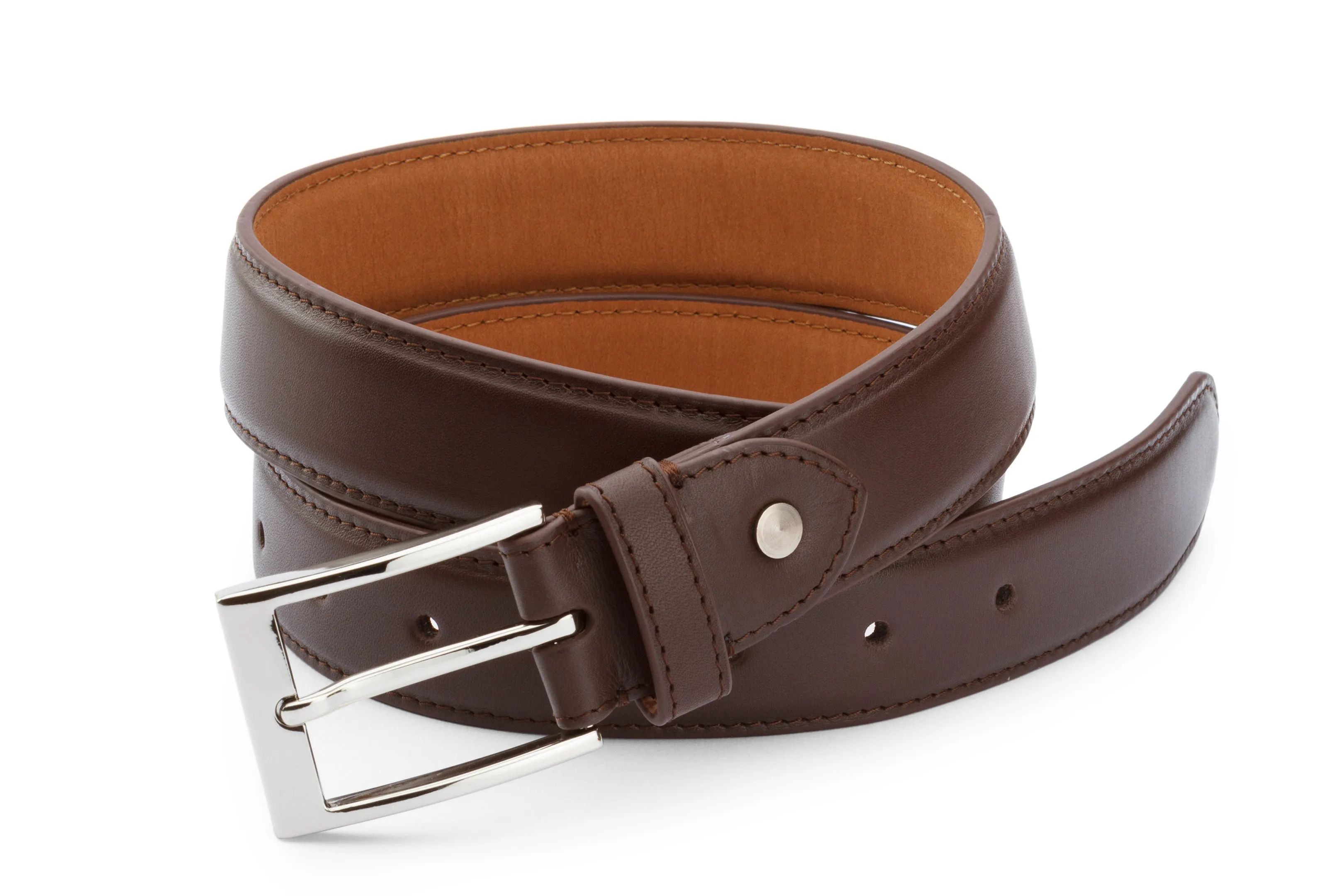 Flat Belt- Dark Brown