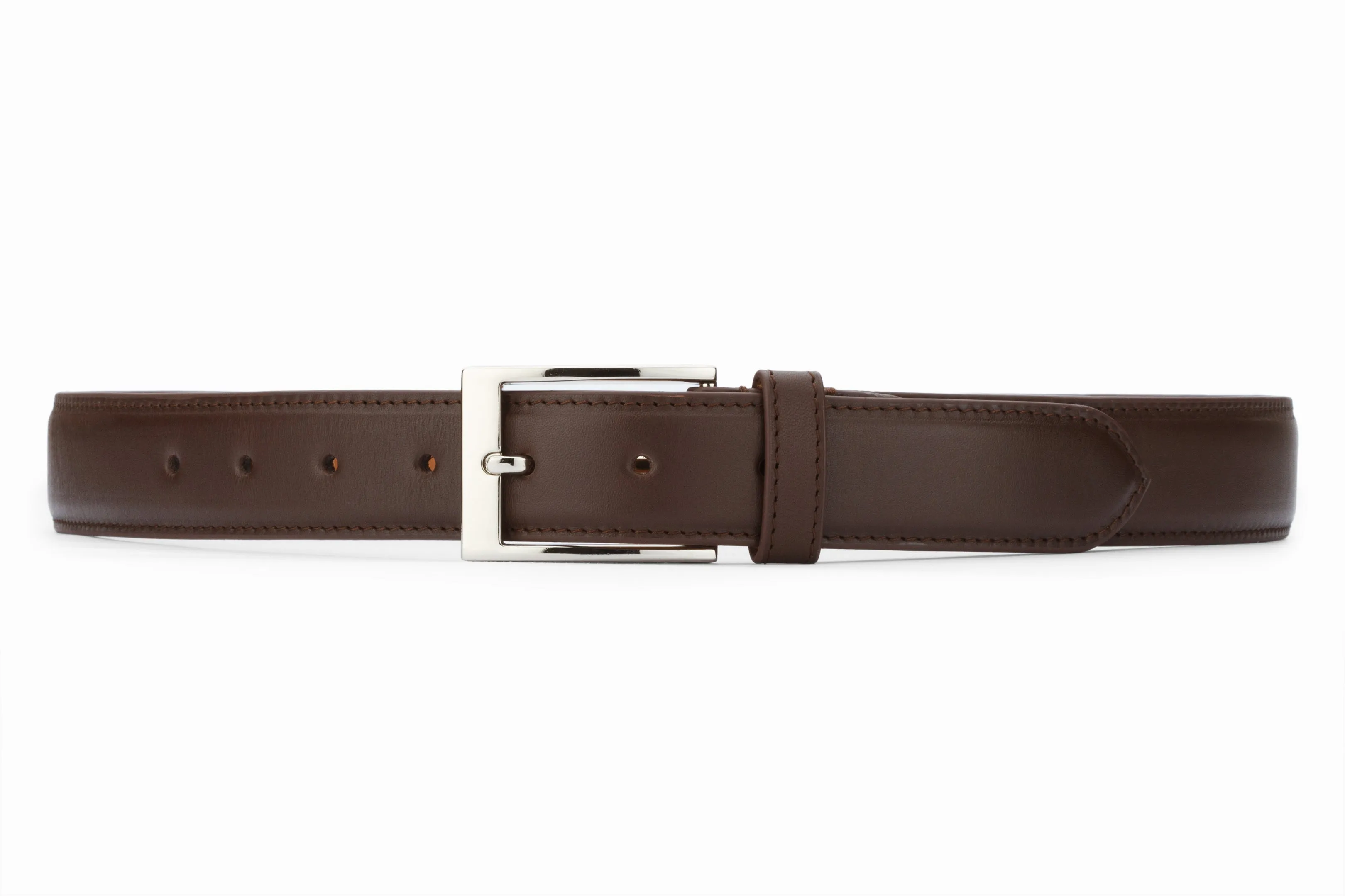 Flat Belt- Dark Brown