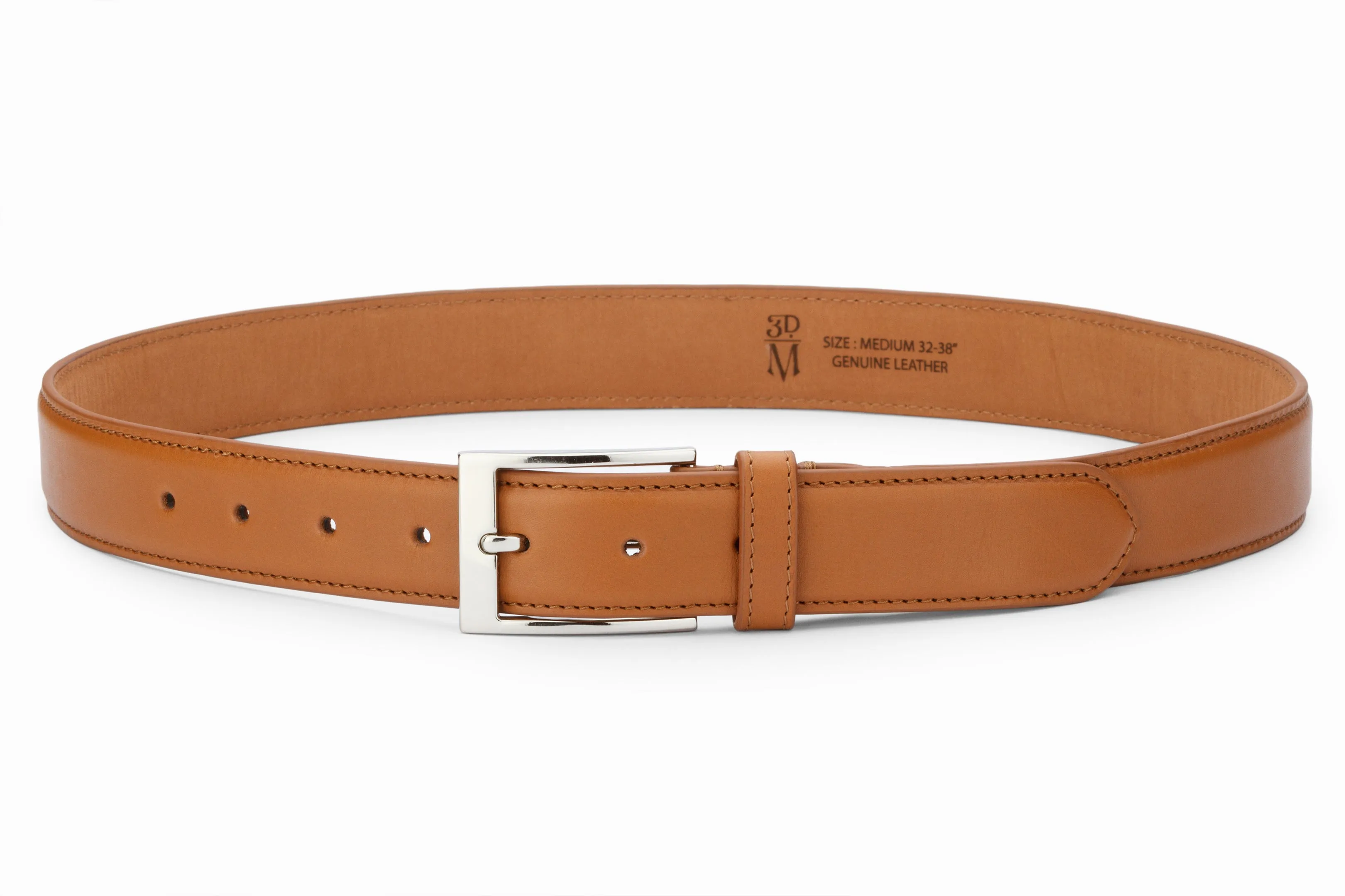 Flat Belt- Tan