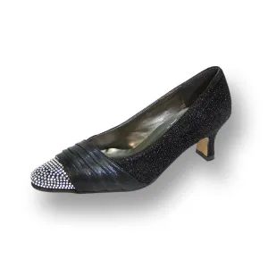 FLORAL Dolly Women's Wide Width Glittery Metallic Dress Pumps
