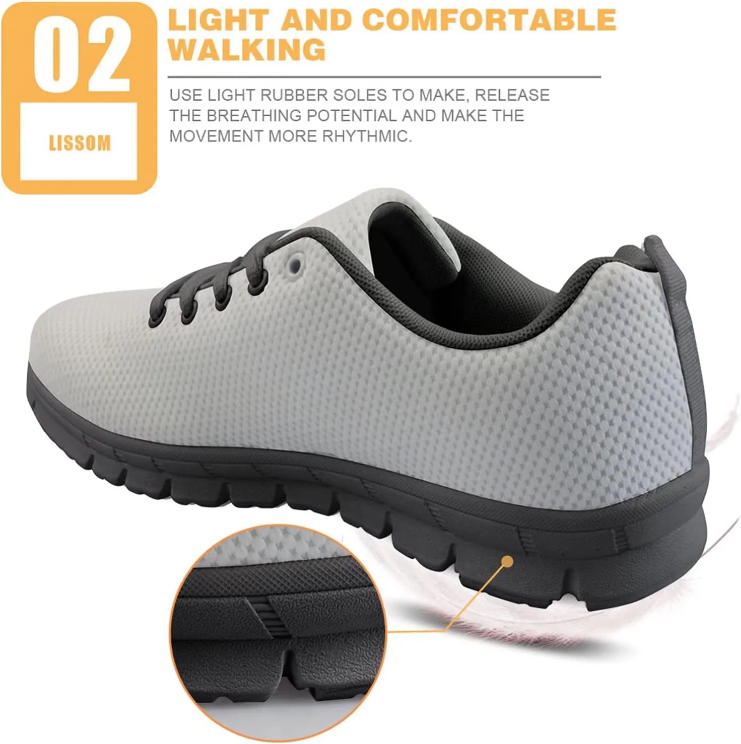 Forchrinse Pink Llama Alpaca Women's Walking Shoes Comfort Non Slip Running Shoes Lightweight Athletic Sport Shoes