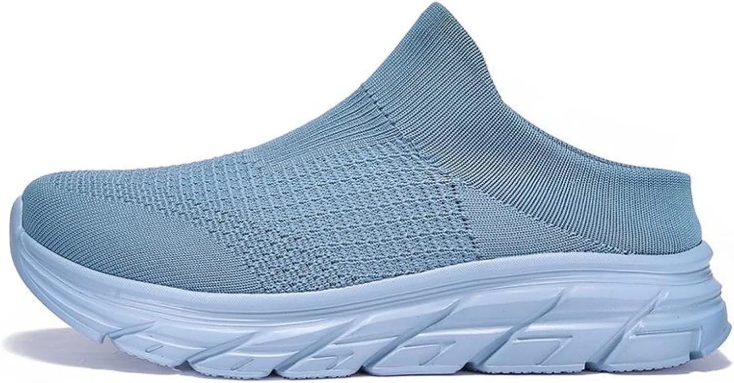 FUNCOS Men's Anti-Slip Garden Clogs - Open Back & Breathable Mesh, Lightweight for Outdoor/Indoor Use