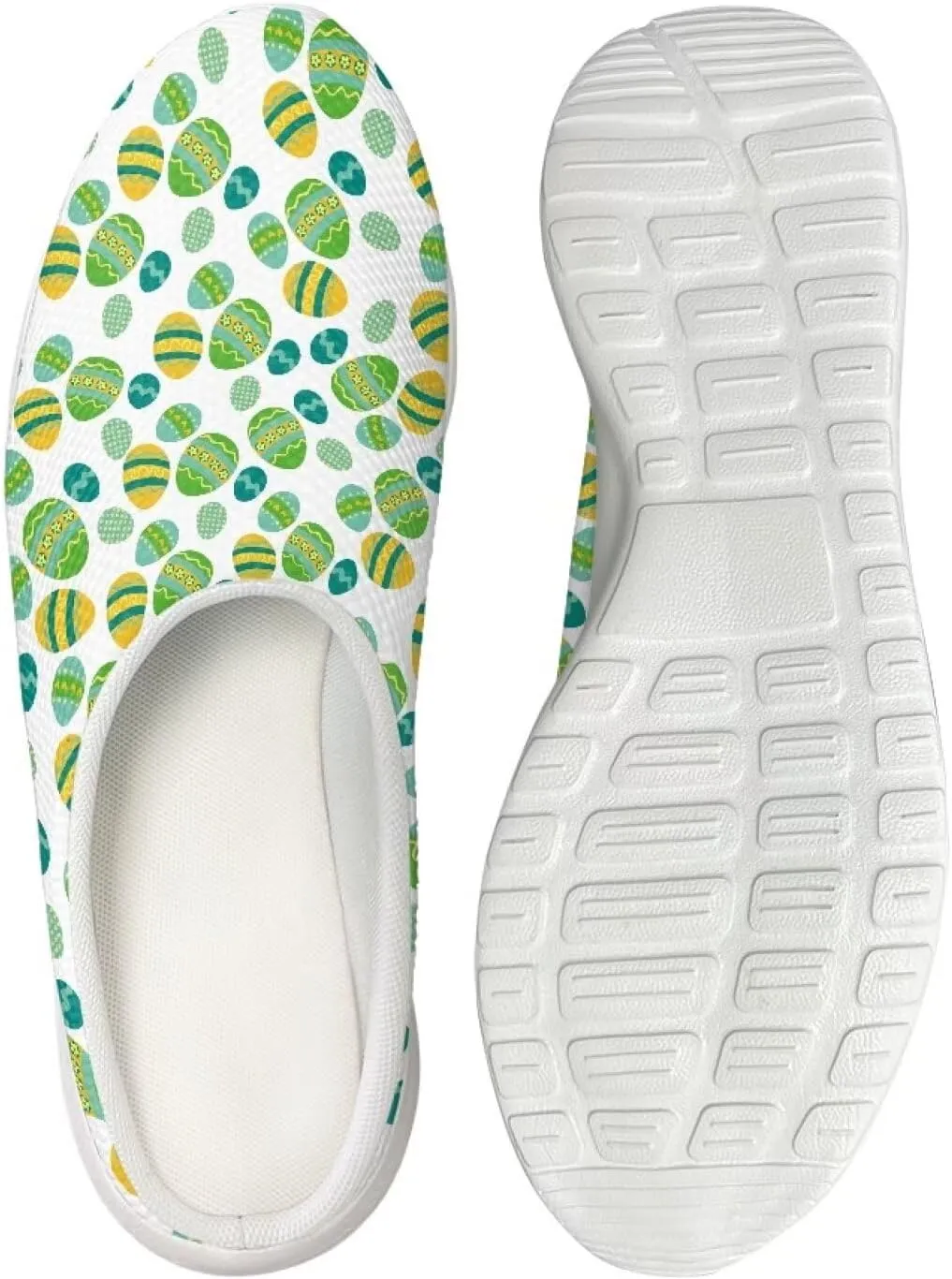 Garden Shoes Womens Slip On Mesh Garden Clogs Rubber Sole Garden Sandals