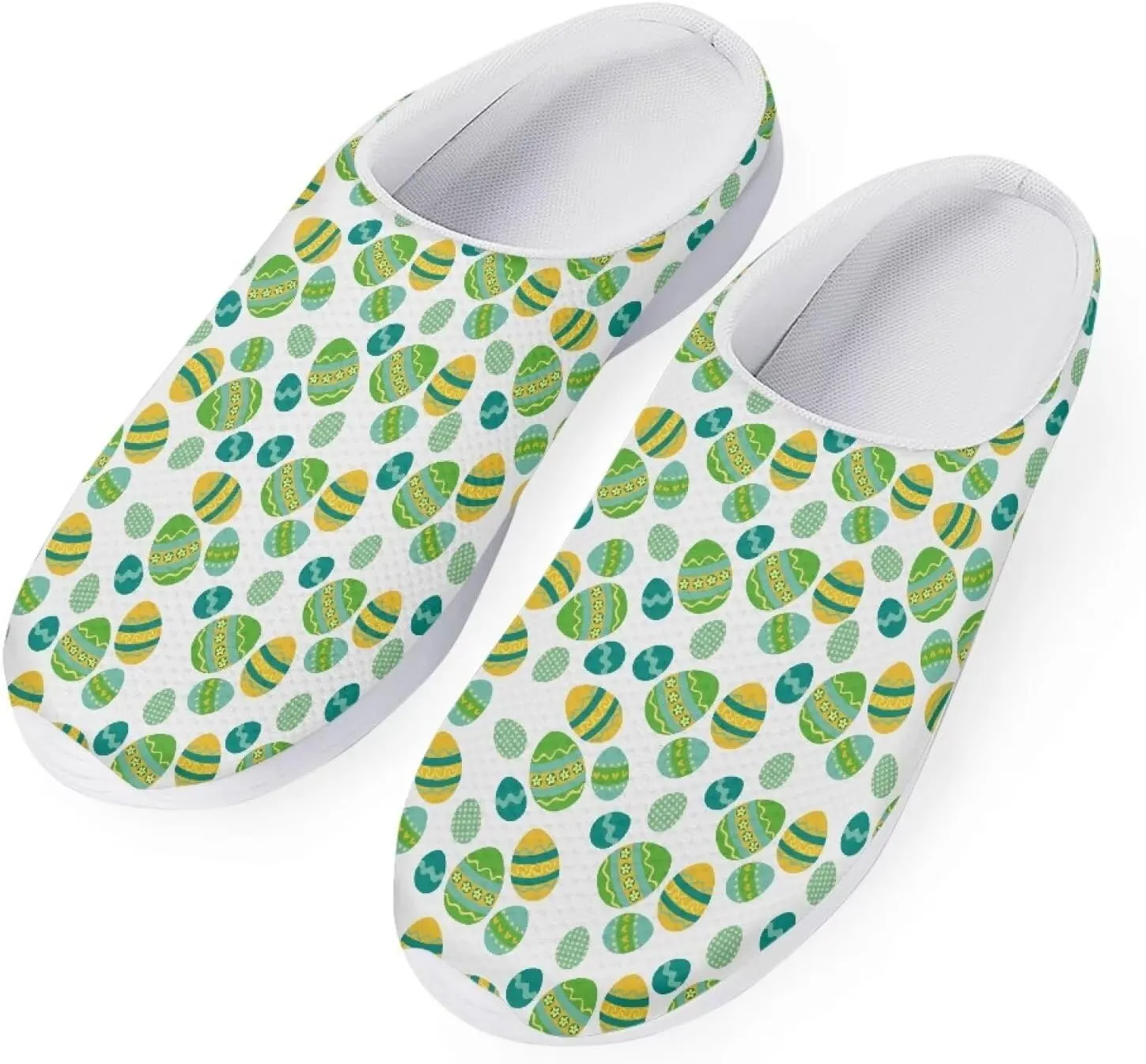 Garden Shoes Womens Slip On Mesh Garden Clogs Rubber Sole Garden Sandals
